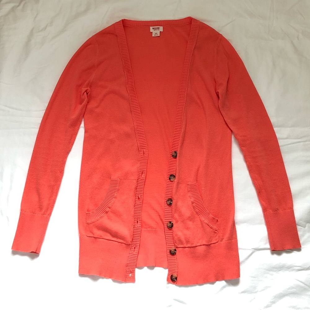 Coral Cardigan